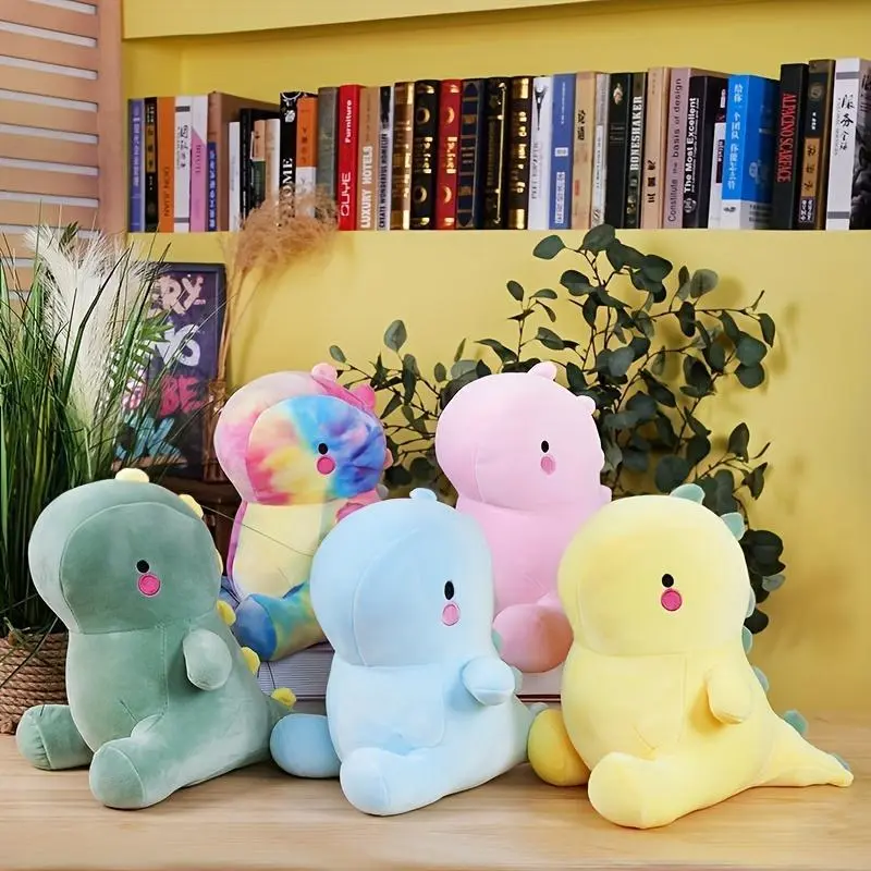 Cute Dinosaur Design Plush Toy, 1 Count Soft & Comfy Stuffed Toy, Soft Adorable Stuffed Animal Gift, Lovely Plush Doll Kawaii Stuffed Animals for Birthday Gifts, Home Decor, Cuddly Stuffed Animal, Soft Huggable