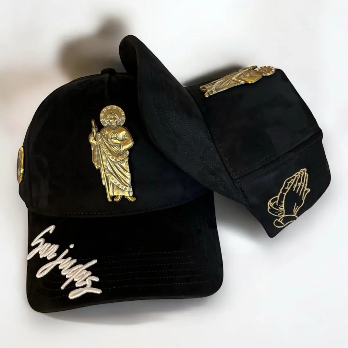 san judas tadeo Hats gamusa snapback mexico black san judas tadeo Hats gamusa snapback mexico black