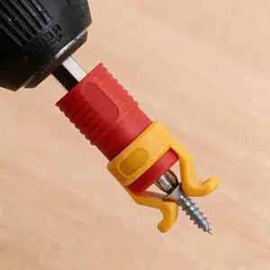 1pc Screw Holder, Plastic Woodworking Tool for Secure Screw and Bit Grip, Manual Operation