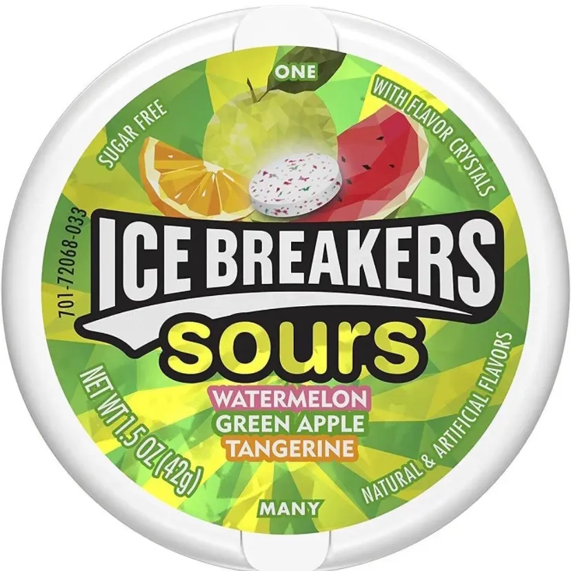 ICE BREAKERS SOURS DUO ICE BREAKERS SOURS DUO