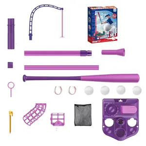 Baseball Launcher Toy, 3 in 1 Adjustable Baseball Launcher Toy, Outdoor Sports Toy for Kids, Christmas gifts Birthday Gifts for Boys & Girls