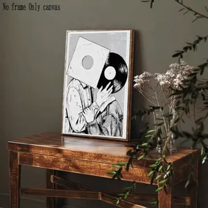 Abstract Art Poster, Unframed Art Print, Modern Fashion Wall Decor, Modern Home Decor, Waterproof HD Print, Ideal Gift for Living Room Bedroom Office Kitchen