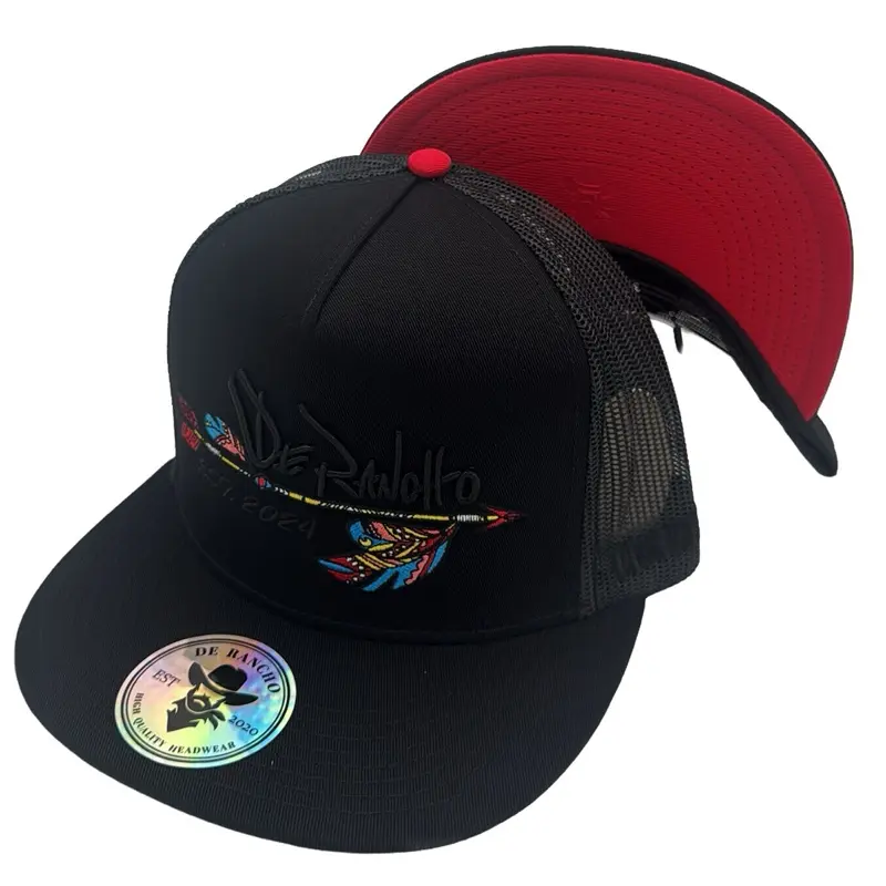 De Rancho Ancient Arrow Hat (Black) DR147