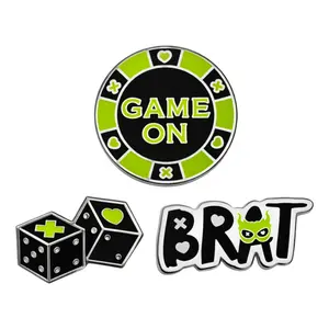 Game On Enamel Pins (3-Pack)