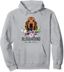 Bloodhound Dog Mom Pullover Hoodie - Luismrid Shop 94B08P6WDJ3W