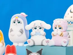 Sanrio X Mofusand Flocking Series Figure Blind Box (V2)
