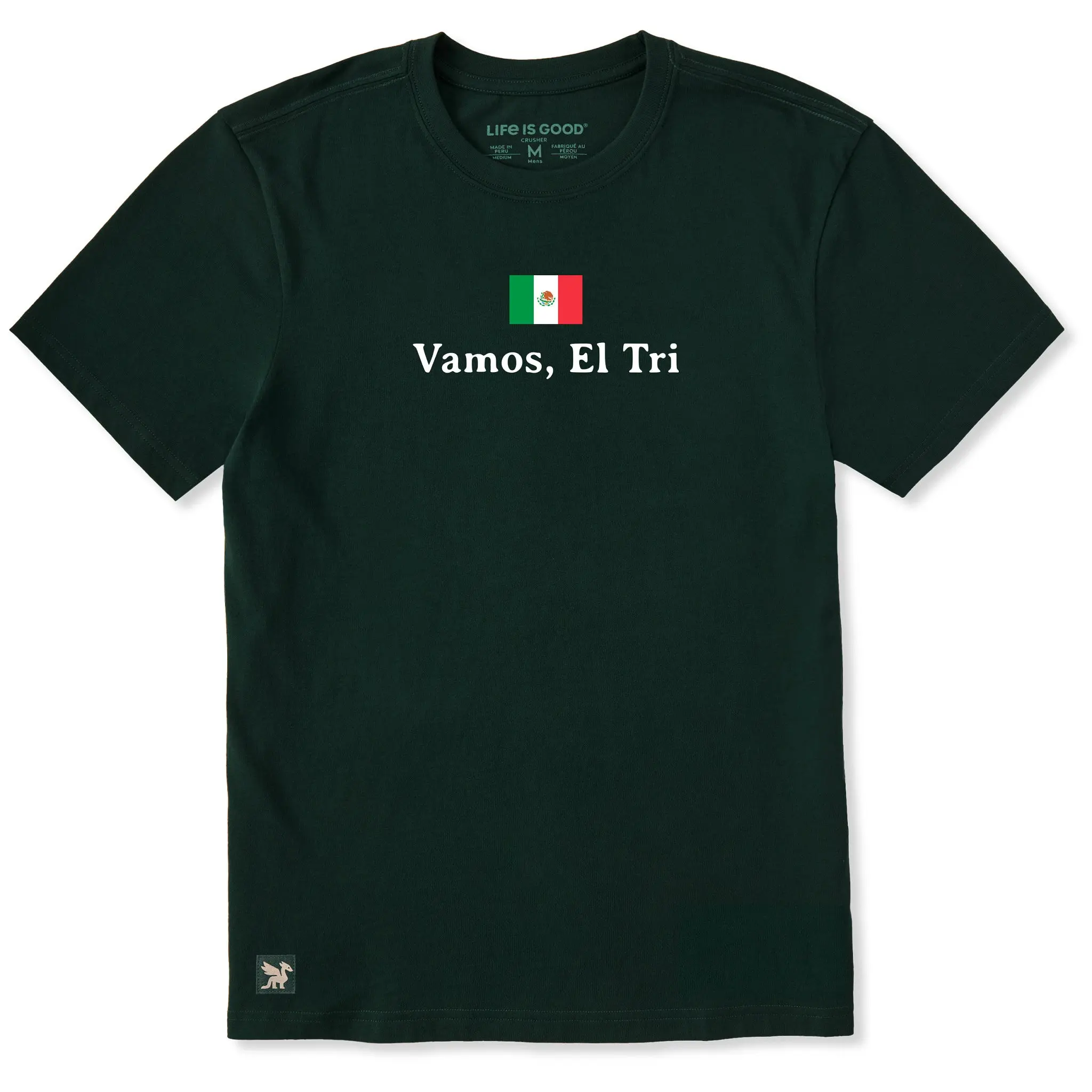 Men's Mexico El Tri Short Sleeve Crusher Tee