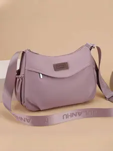 Women's Large Capacity Multi-compartment Crossbody Bag, Fashionable Solid Color Shoulder Bag for Daily Used, Casual Trendy Versatile High-quality Daily Commuting Bag, Fashionable Bags