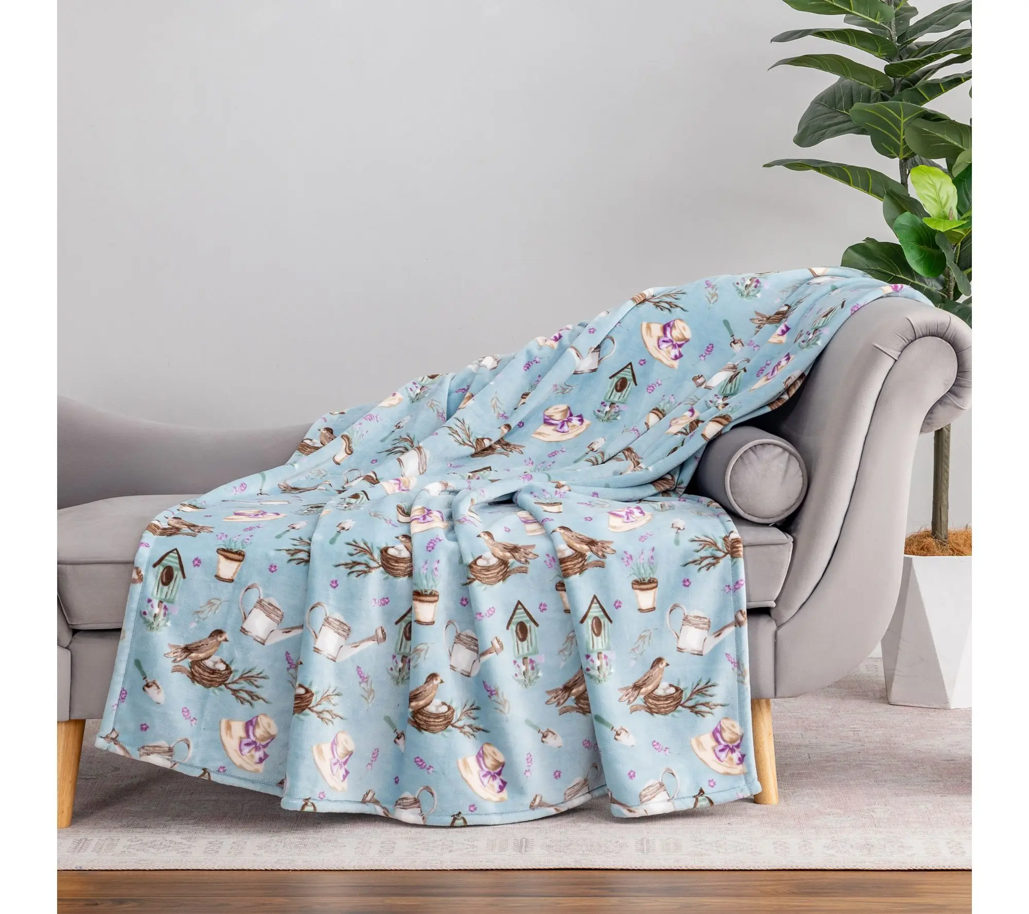Berkshire Garden 60"x70" Velvetsoft Throw Berkshire Garden 60"x70" Velvetsoft Throw
