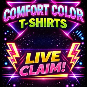 Live Claim Comfort Color T-Shirts