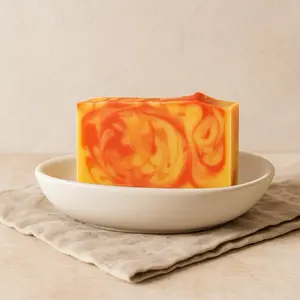 Orange Cranberry Spice Soap Bar – Fall Handmade Soap | 4 Oz Soap Bar