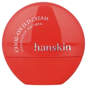 Hanskin Code-On D.D Cream Foundation, 23N Natural Beige, 1.18 fl oz (35 ml)