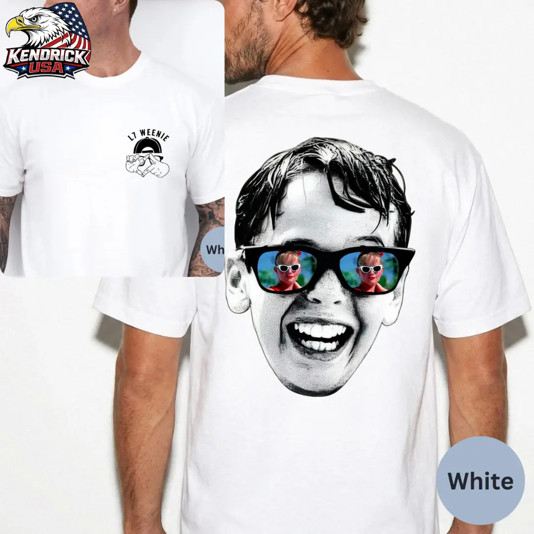Sandlot L7 Weenie Shirt, Squints, Unisex Graphic Cotton Tee, Sweatshirt, Hoodie