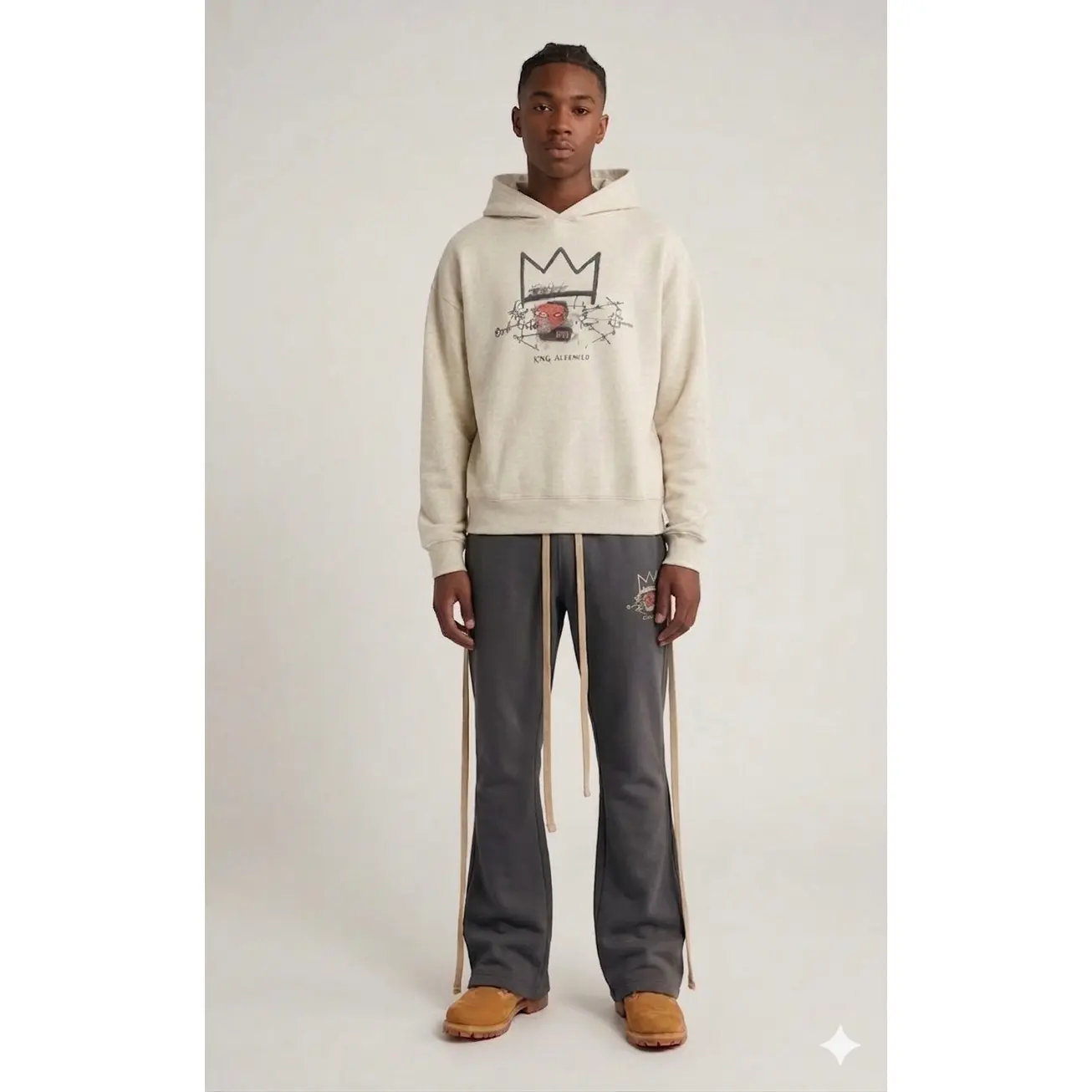 Scotch & Soda x Basquiat Washed Artwork Hoodie