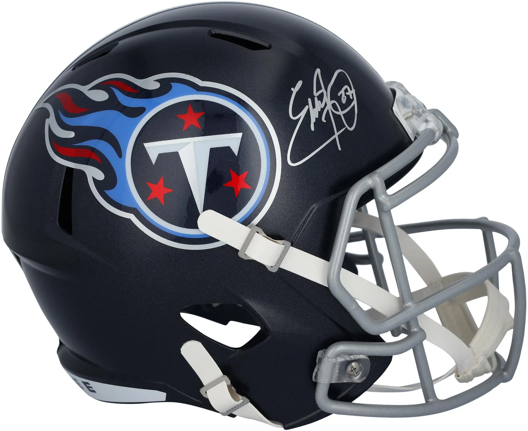 Eddie George Tennessee Titans Autographed Riddell Speed Replica Helmet - Fanatics Authentic Certified