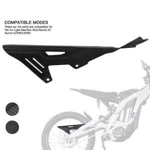 Motorcycle Chain Guard Chain Guards Chain Shield Protection Cover for Sur Ron Sur-Ron Surron Light Bee X & Light Bee S Universal