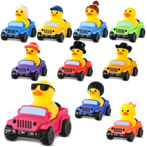 20Pcs Rubber Ducks,Assorted Beach Ducks for Jeeps,Car Decoration,Mini Rubber Duckies for Baby Bath Toys, Kids Toy Summer Pool Toys Birthday Gifts Party Favors