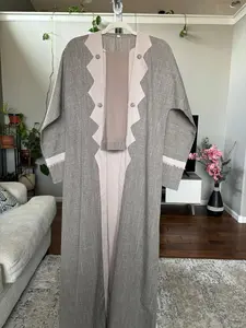 Kimona Coat Abaya - Versatile Outfit for Various Occasions, Comfortable Fit, Ideal for Everyday Wear