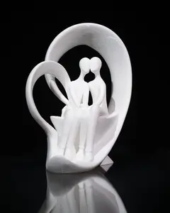 Quiet Love Statue Decor Decorative