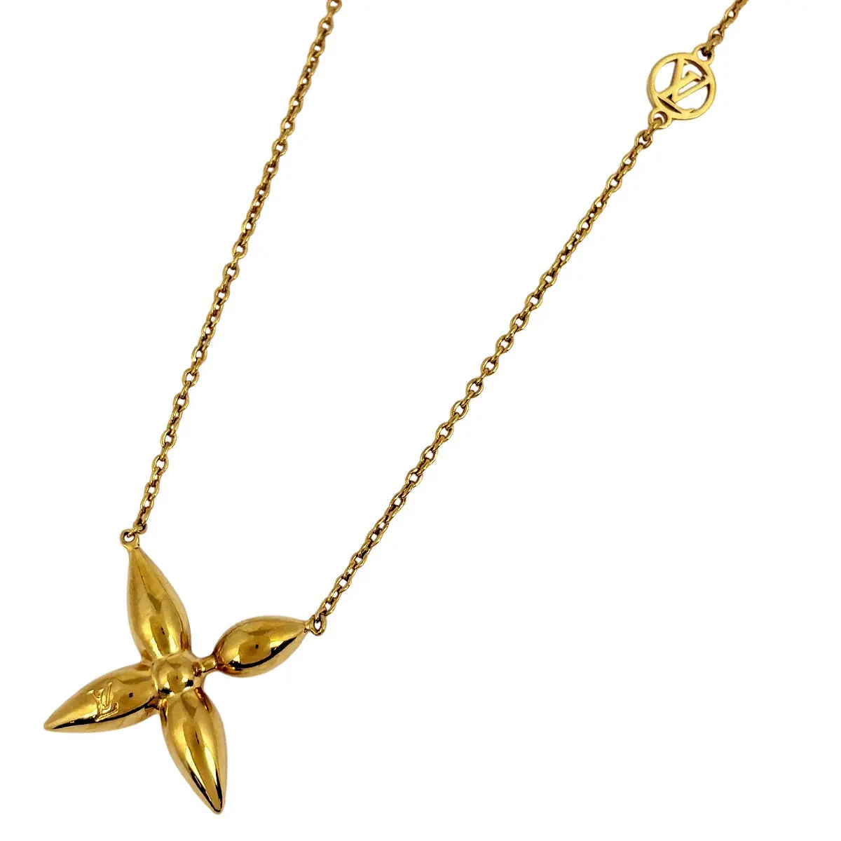Pre-owned Louis Vuitton Collier Louisette Necklace (JP)