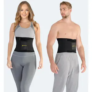 PEANUTBODY UNISEX Waist trainer adjustable compression and support Ref. 512 Shapewear Womenswear Comfortable Neoprene waist  trainer  gym