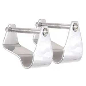 Tough-1 Aluminum Stirrup Straight Turners, Size choice
