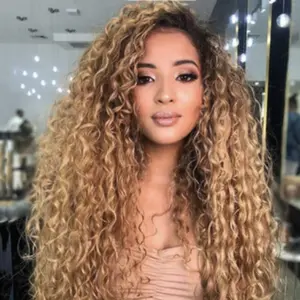 Long Curly Hair Wig - African Curls Heat Resistant