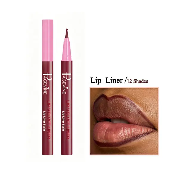 Everyday Lip Shaping Pen - Smudge-proof and natural-looking, easy to apply, with a precise tip to define lip contours. Suitable for all skin tones, it's ideal for holiday gatherings and party makeup. Lip Pencil Lip Crayon