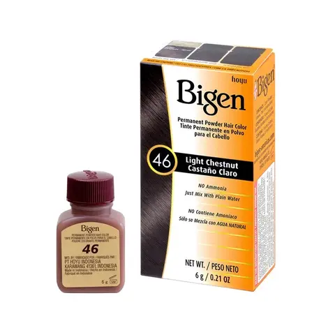Permanent Powder Hair Color - 46  Light Chestnut Haircare Peroxide