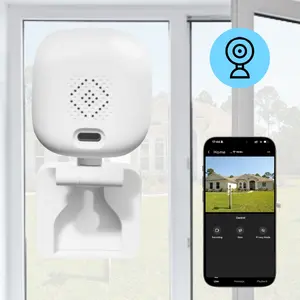 2.4G WiFi Security Window Camera,Indoor Cameras for Home Security,Night Vision,Home Surveillance System,Human/Motion Detection Real-Time Alerts,2-Way Audio,APP Remote Control,Local/Cloud Storage,Easy To Install,Home Monitoring Camera