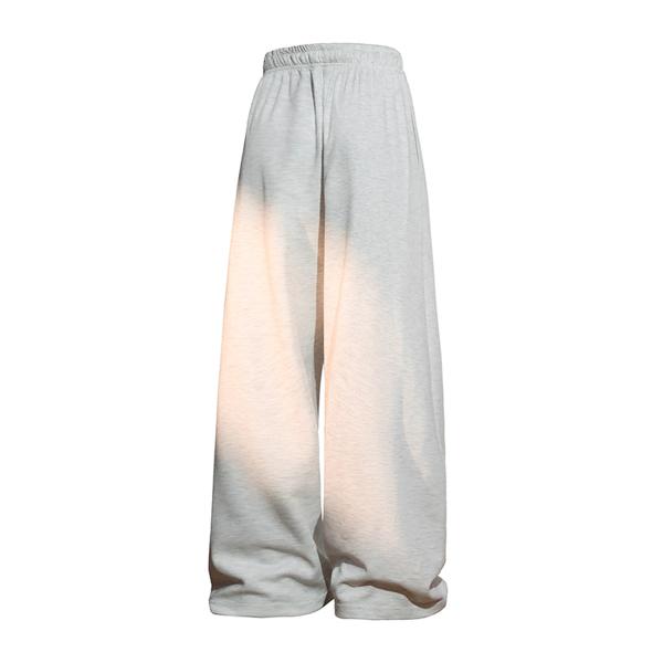 Men's Comfy Wide Leg Sweatpants, Loose Drawstring Casual Trousers, Streetwear Lounge Wear