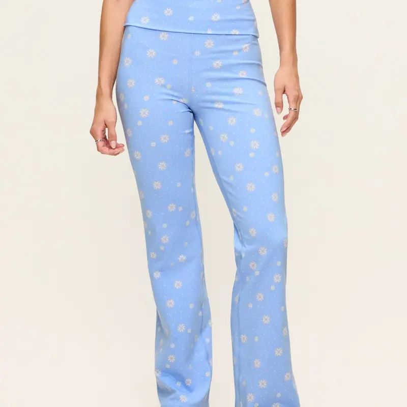 Old Navy Women's High-Waisted PowerChill Fold-Over Bootcut Leggings