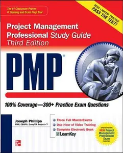 USED-PMP Project Management Professional Study Guide, Third Edition (Certification Press) by Joseph Phillips (Paperback)