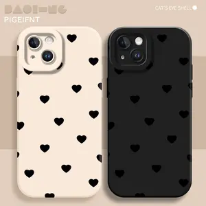 For iPhone 17ProMax/Air/16Plus fashionable guy 15 minimalist fashion cartoon soft allinclusive personality 14/13 phone case 12Mini/11 cute Rustic Silicone Shockproof Phone Case retro Ins Wind streetwear brand soft rubber Womens luxury creativity Womens