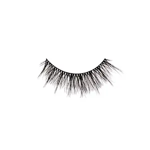 Bada Plant Fiber Eyelashes Extensions 3D Layered CC Curl 8-14mm Vegan Cruelty-Free Bold Makeup Extensions