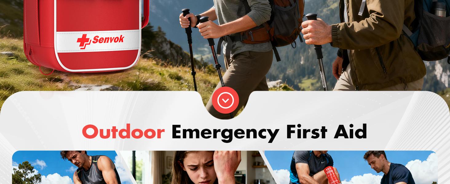 First Responder Trauma Care Medical Bag | Fully Stocked EMT Kit