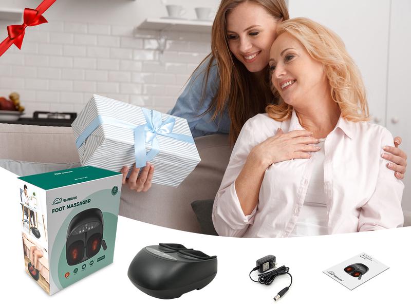 Snailax Foot Massager with Heat, Remote Control, Shiatsu Heated Foot Massager Machine with Deep Kneading, Rolling, Compression, Vibration Therapy Device Adjustable Snailax Foot Massager with Heat, Remote Control, Shiatsu Heated Foot Massager Machine with Deep Kneading, Rolling, Compression, Vibration Therapy Device Adjustable