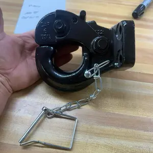 Adjustable 12,000-Lb Pintle Hook for Heavy-Duty Towing Applications