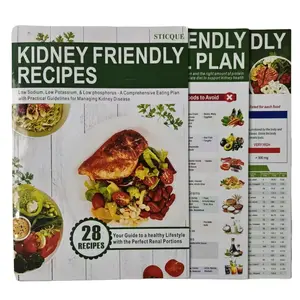 3 PCS Kidney-Friendly Diet Charts, Low Potassium Food Guide for Renal Health, Foods to Eat & Avoid for Kidney Disease Meal Planning & Daily Nutrient Management