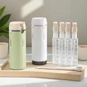 Travel dispensing bottle