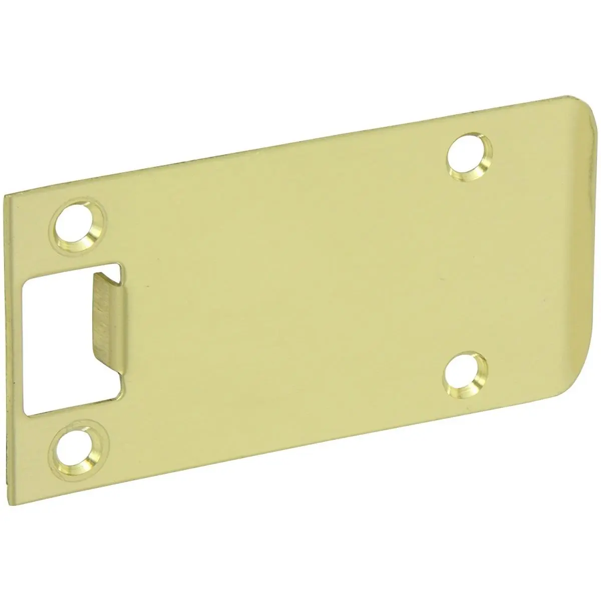 Don-Jo Manufacturing EL 103-619 Satin Nickel Extended Lip Door Strike, 2-1/4" x 3" Extended Lip Strike for Garden, Lawn & Personal Use Door Hardware