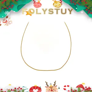 [1.8mm, 22.3inches Fox Tail Necklace]【FOLYSTUY (Y136)】Fox Tail Necklace for Men and Women Unisex with Lobster Clasp