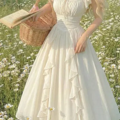 cream dresses amazon Whimsy 12/23/2024 11:33:10 AM this dress features a Maxi Dress Cheap Plus Size:15.5 (34/35)