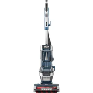 Stratos Upright Vacuum with DuoClean PowerFins HairPro, Self-Cleaning Brushroll, Odor Neutralizer Technology - Navy