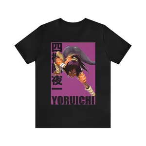 BLEACH Yoruichi Unisex Anime T-Shirt, Bleach Anime Shirt, Yoruichi Shirt, Sexy Anime Girl, Bleach Anime Merch, Best Anime Waifu, Anime Gift