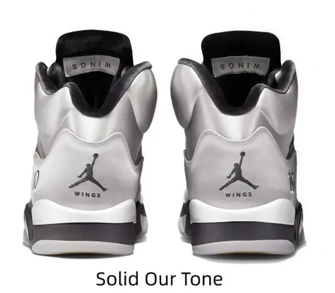 Trendy Vintage High Top Lifestyle Sneakers Silver White Black Colorway Mens Womens Letter Number Print Breathable Mesh Shock Cushion Footbed Non-slip Clear Outfit Street Basketball Training Casual Shoes Suitable for Daily Outfits