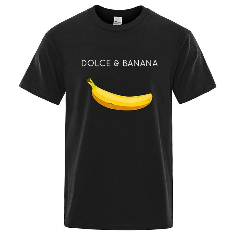 Dolce & Banana Funny Parody T-Shirt, Sarcastic Luxury Meme Graphic Tee