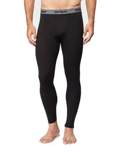 32 Degrees Mens Lightweight Baselayer Legging, Black. Size XLarge