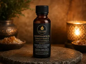 Deliverance Anointing Oil – Sacred Botanical Blend for Prayer & Spiritual Warfare