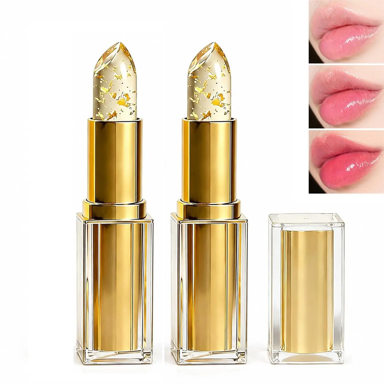 Kivora Lipstick for Mature Lips Upgrade, 2026 New Kivora Signature Lipstick, Ph Color Changing Lip Balm with 24-Hour Hydration for Older Women(2-Pack)